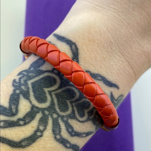 💛 Vintage 66 Alex And Ani Orange and Gold Bracelet - Picture 3 of 7
